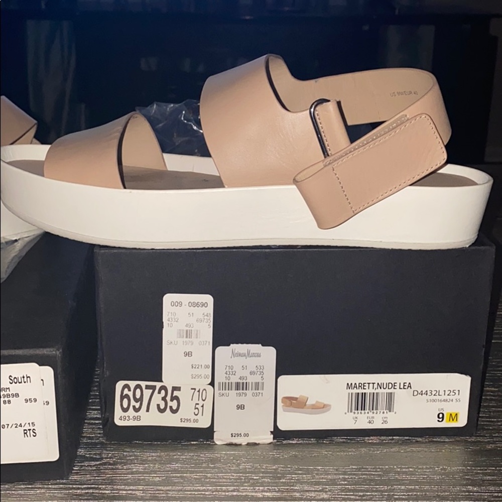 Gently worn VINCE sandals